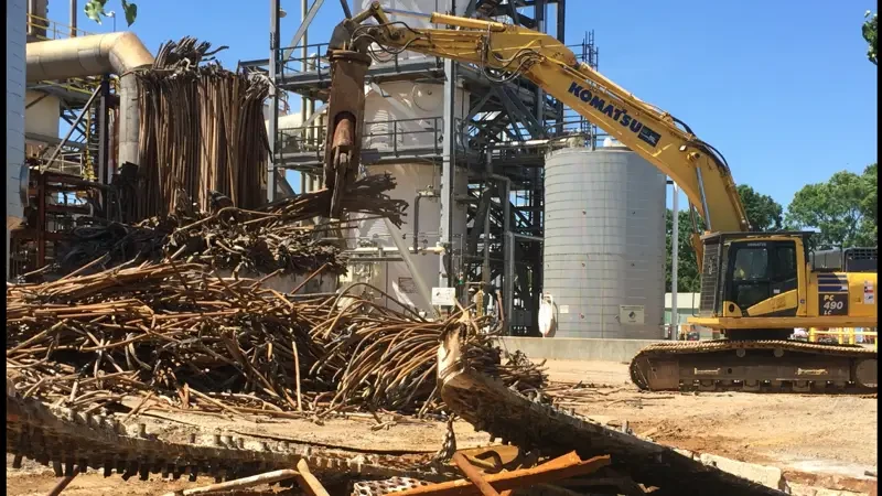 Dismantling of Old Plant